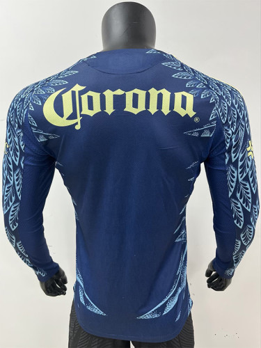 2025-26 Club America Away Long Sleeve Player VersionSoccer Jersey(长袖球员)