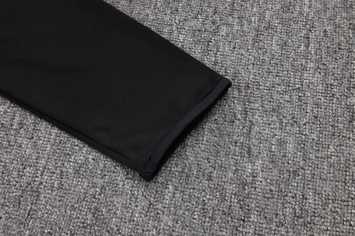 2025-26 Germany Black Jacket Tracksuit #A2573