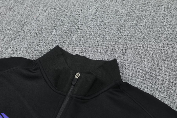 25-26 BAR Black Jacket Tracksuit