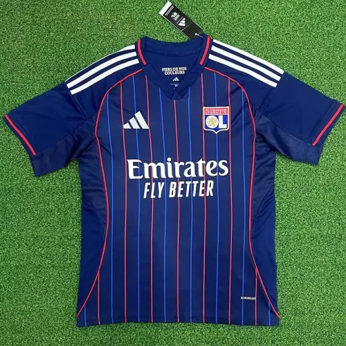 2025-26 Lyon Away Fans Soccer Jersey