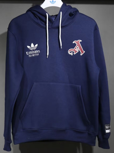 25-26 ARS Royal blue Hoodie Tracksuit (High Quality)(卫衣套装)