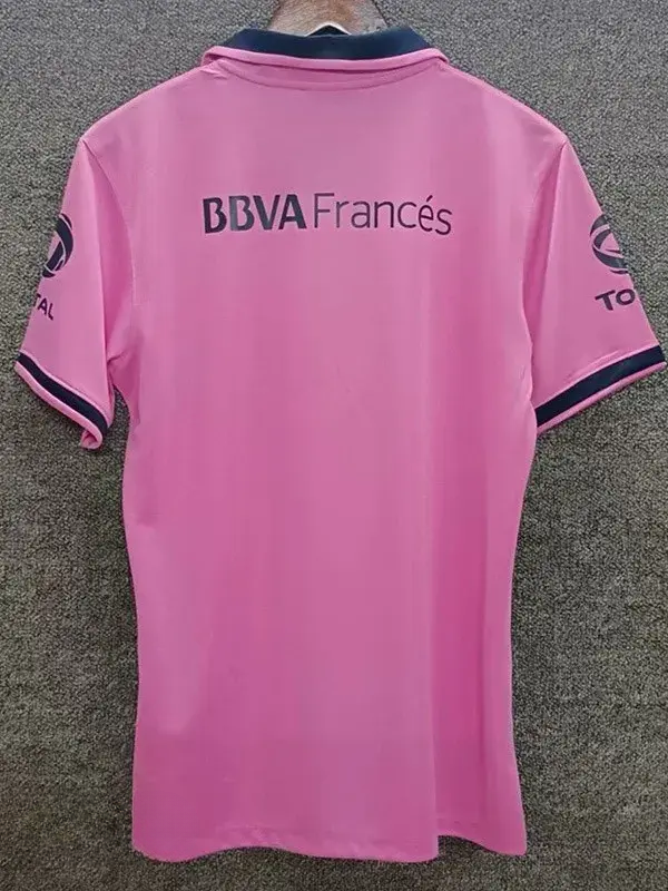 2013-2014 Boca Juniors Pink Retro Soccer Jersey