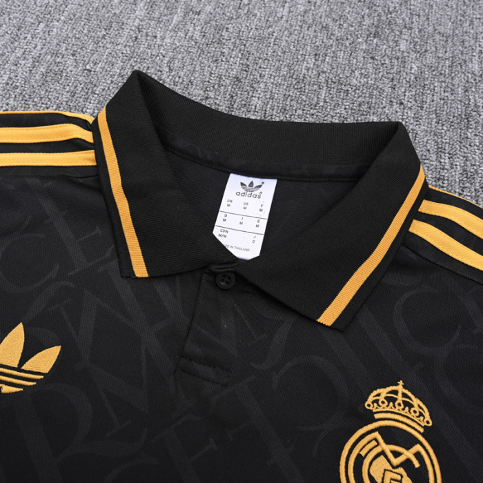 25-26 RMA Black Polo Short Sleeve