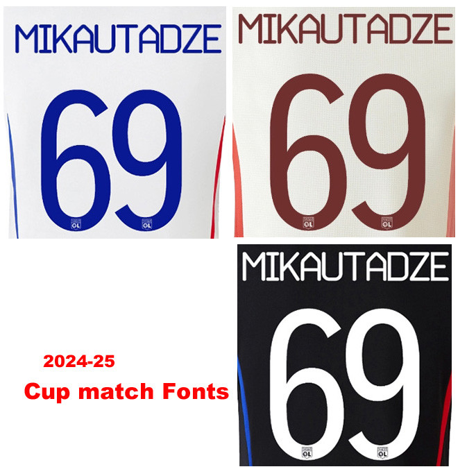 2025-26 Lyon Home Kids Soccer Jersey