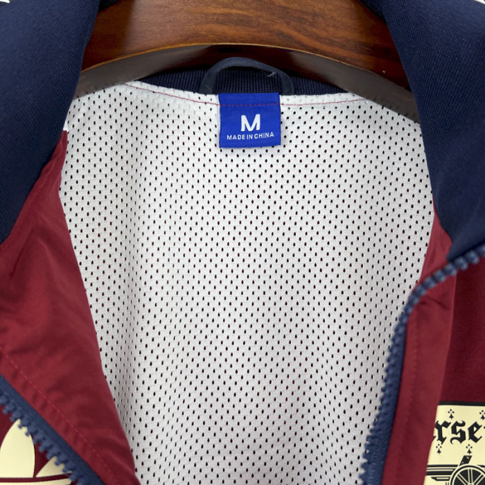 24-25 ARS Jujube red Windbreaker