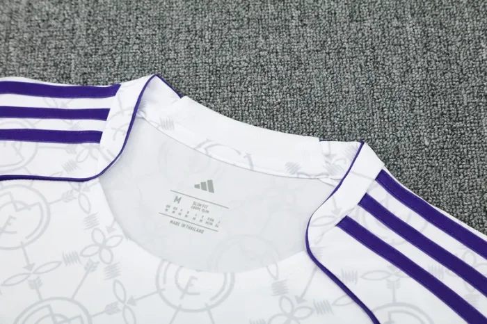 25-26 RMA White Training Short Suit