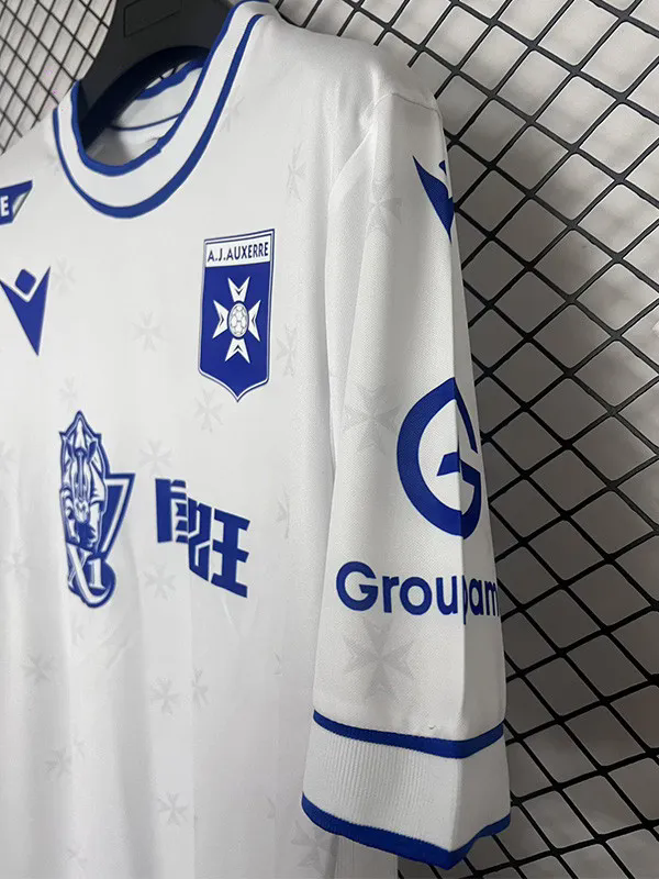 2025-26 Auxerre Home Fans Soccer Jersey