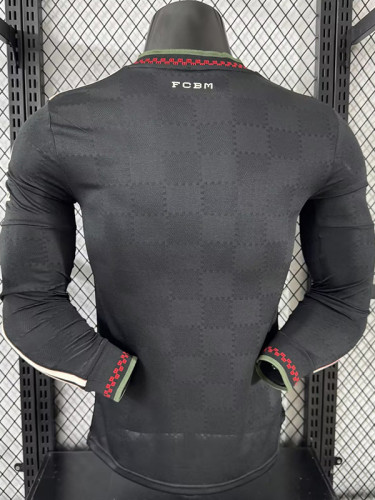 2025-26 Bayern Third Long Sleeve Player Version SoccerJersey(长袖球员)