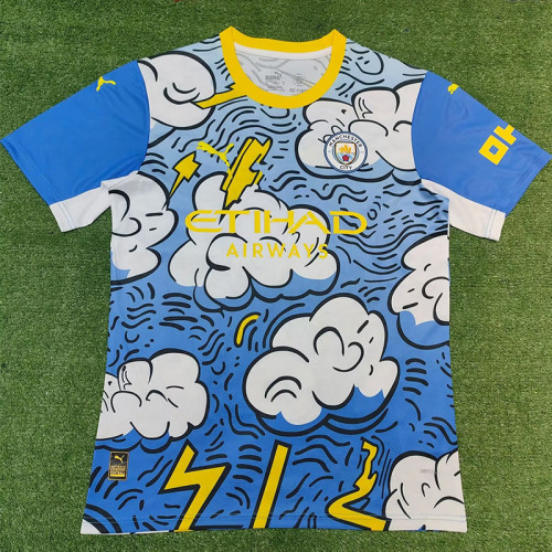 25-26 Man City Blue Concept Edition Training shirts