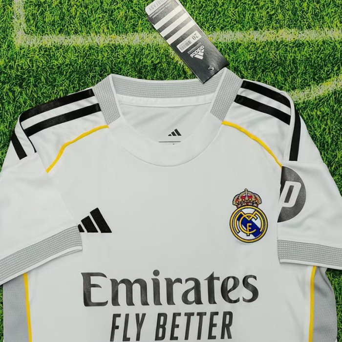 25-26 RMA Home Kids Soccer Jersey