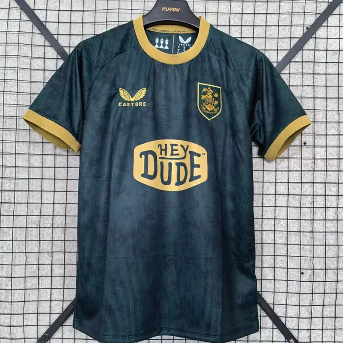 25-26 Huddersfield Town Away Fans Soccer Jersey