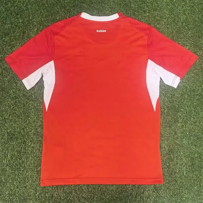 26-27 Switzerland Home Fans Soccer Jersey
