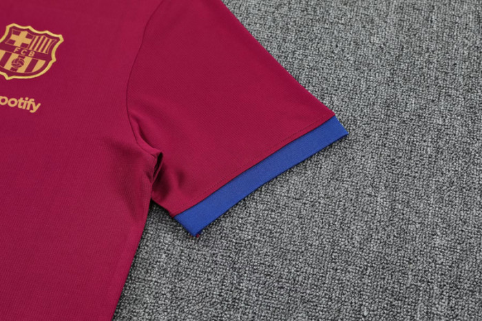25-26 BAR Jujube red Polo Tracksuit