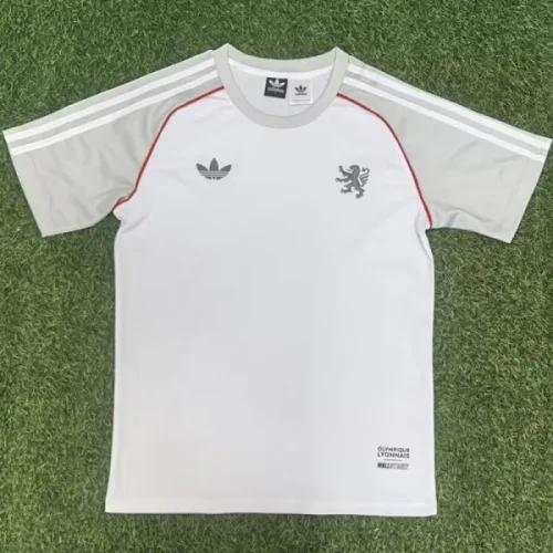 2025-26 Lyon Grey Fans Training shirts