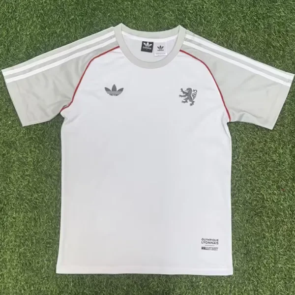 2025-26 Lyon Grey Fans Training shirts