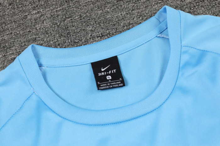 2024 NK Light blue Training Short Suit #B款