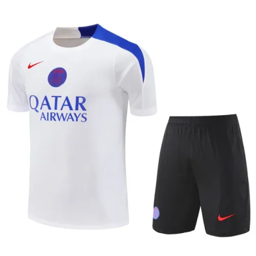 2025-26 PSG White Training Short Suit