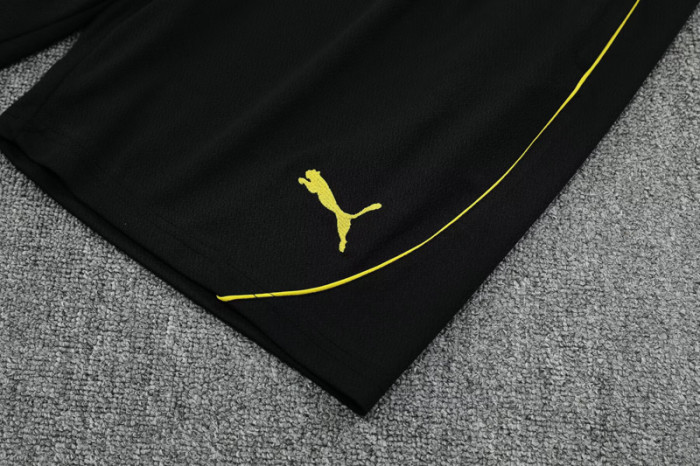 25-26 Dortmund Black Training Short Suit