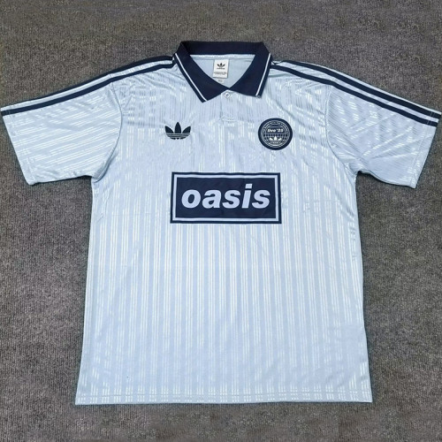 2025 Ad Oasis Joint Edition Light Blue Polo Short Sleeve