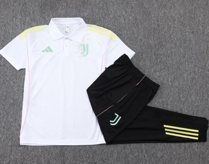 25-26 JUV White Polo Tracksuit #C2564