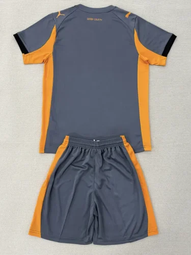 25-26 Derby County Away Kids Soccer Jersey