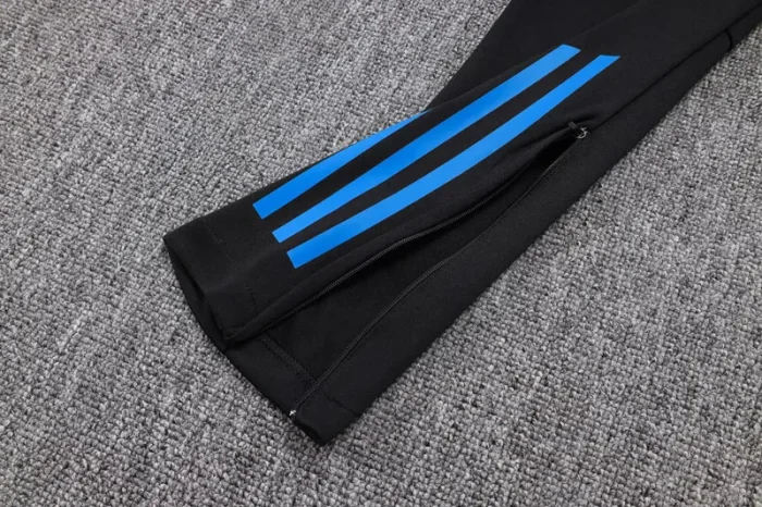 2025-26 Lyon Black Training Long Pants (Have Pocket)