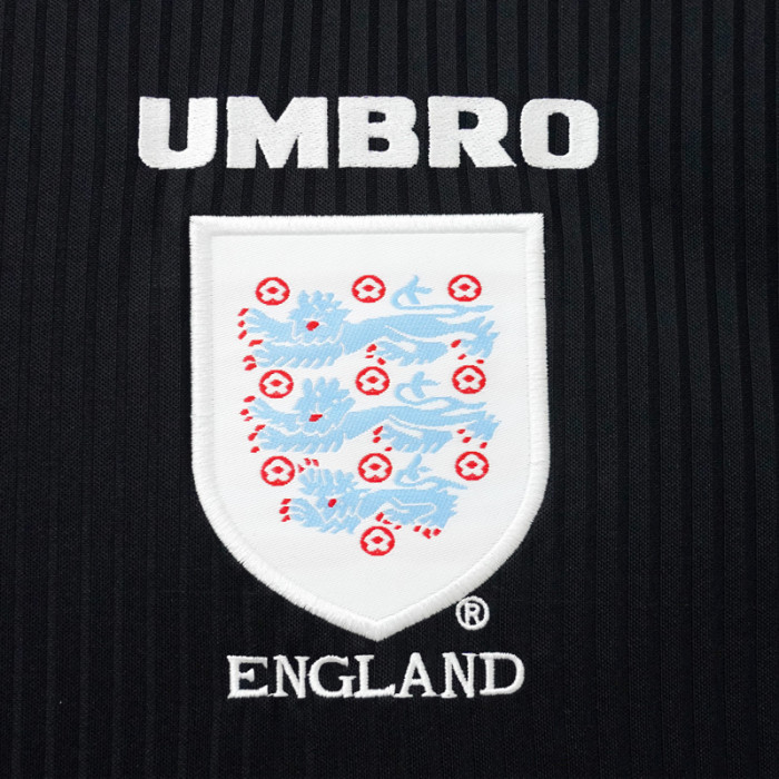 1998 England Away Retro Soccer Jersey