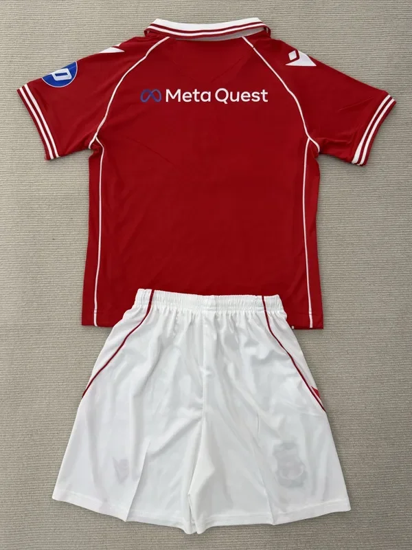 25-26 Wrexham FC Home Kids Soccer Jersey