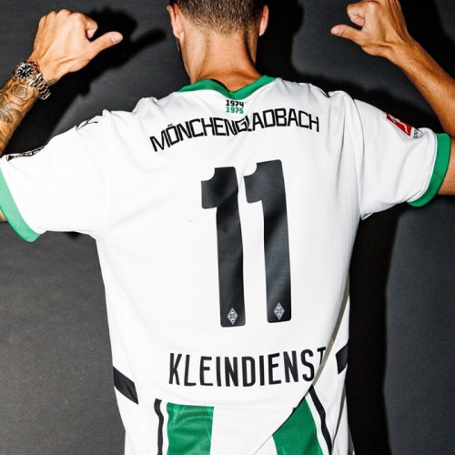 24-25 Monchengladbach Light Green Goalkeeper Soccer Jersey