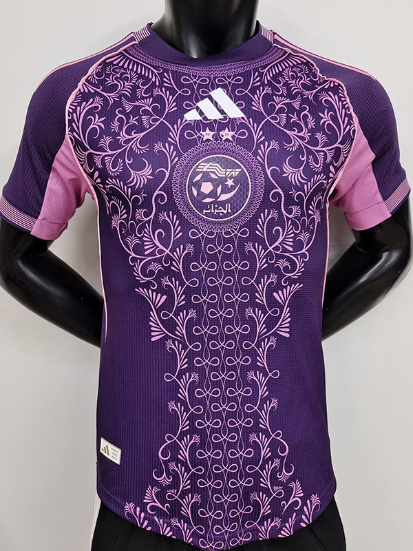 25-26 Algeria Purple Player Version Training shirts #A37