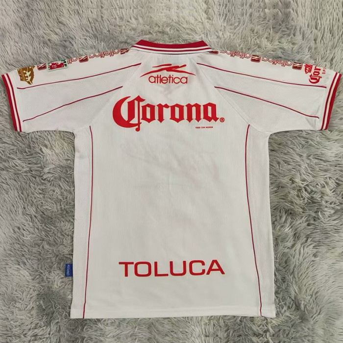 1999-2000 Toluca Away Retro Soccer Jersey