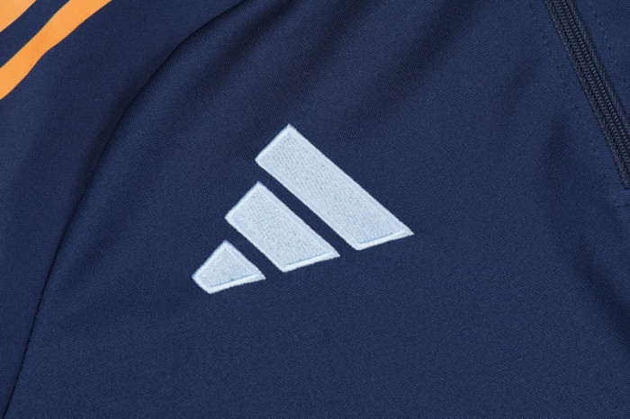 24-25 RMA Royal blue Half Pull Tracksuit (半拉链)