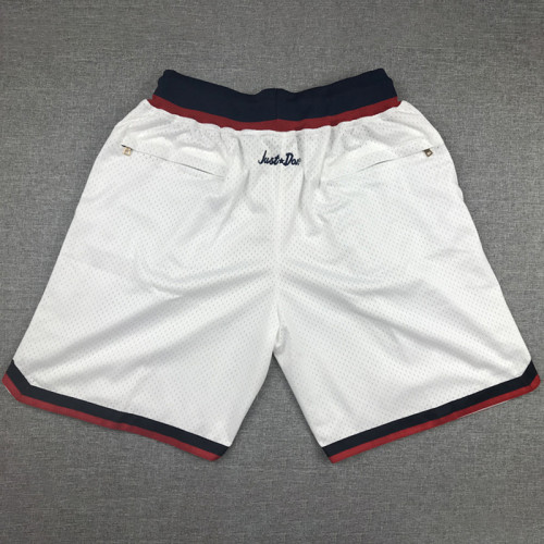 Bullets White City Edition Top Quality NBA Pocket Pants * 奇才队