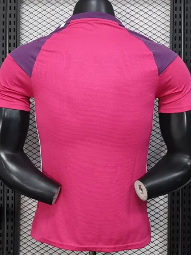 25-26 RMA Purple GoalKeeper Player Version Soccer Jersey