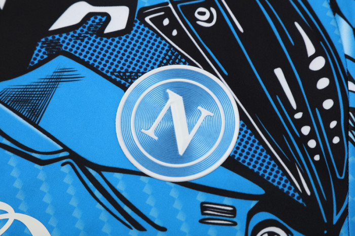 25-26 Napoli Blue Training Short Suit