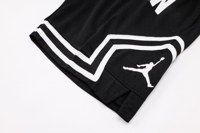 A2421 Jordan Black Casual Short Pants