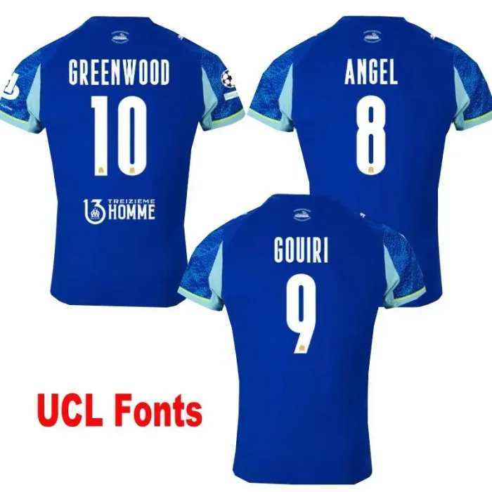 2025-26 Marseille Third 1:1 Fans Soccer Jersey