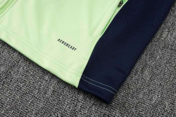 2025-26 RMA Light green Kids Jacket Tracksuit#E2563(童装)