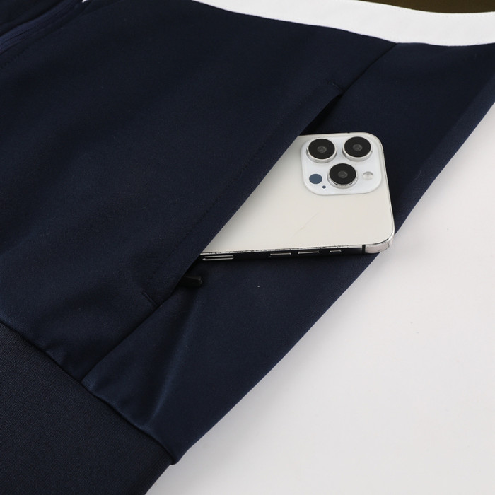 24-25 Napoli Royal blue Jacket Tracksuit #02