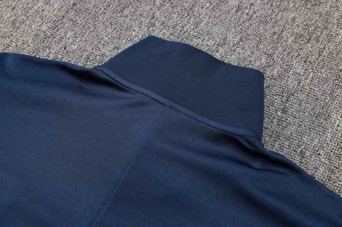 24-25 England Royal blue Jacket Tracksuit #A735