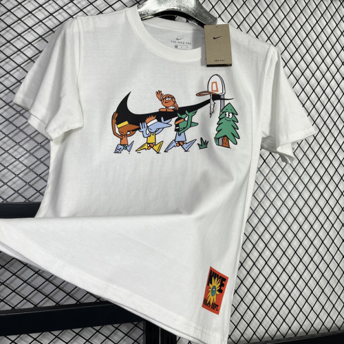 T219 NK White High Quality Casual T-Shirt #小标