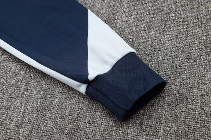 24-25 France Royal blue Hoodie Jacket Tracksuit #F590