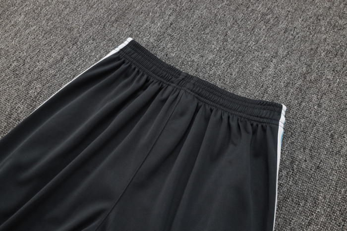 2025-26 Argentina Dark gray Kids Half Pull Tracksuit#E2541(童装)(半拉链)