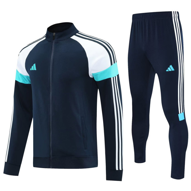 2025 AD Royal blue Jacket Tracksuit #2313