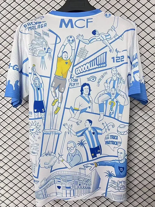 2025-26 Malaga Limited Edition Fans Soccer Jersey