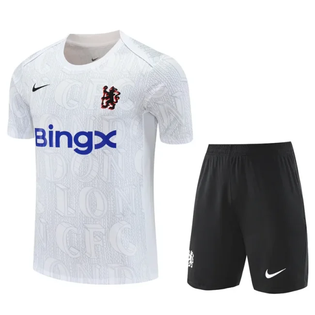 25-26 CHE White Training Short Suit