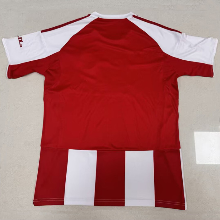 2025-26 Olympiacos Home Fans Soccer Jersey