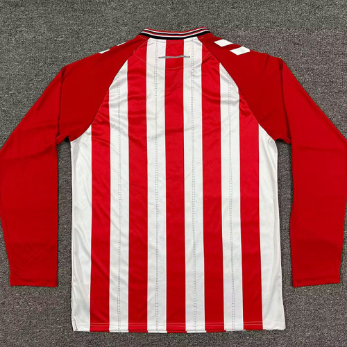 2025-26 Sunderland Home Long Sleeve Soccer Jersey (长袖）