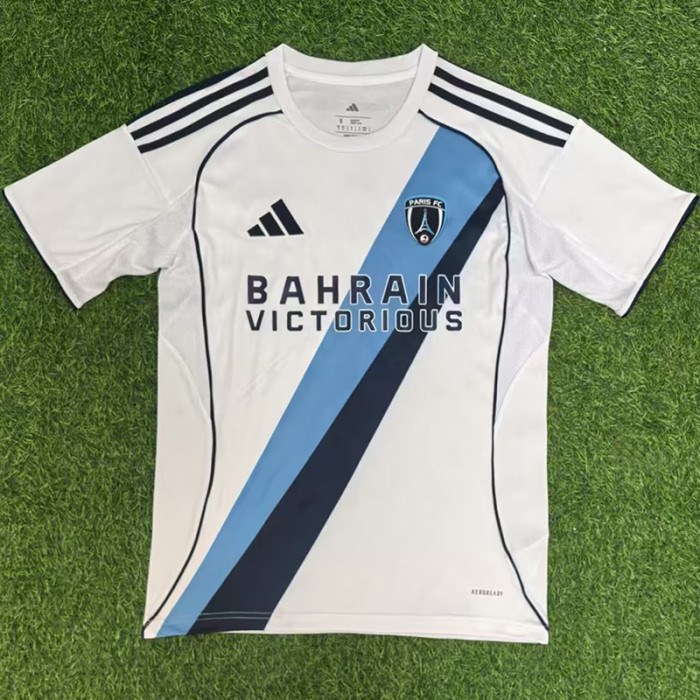 2025-26 Paris FC Away Fans Soccer Jersey