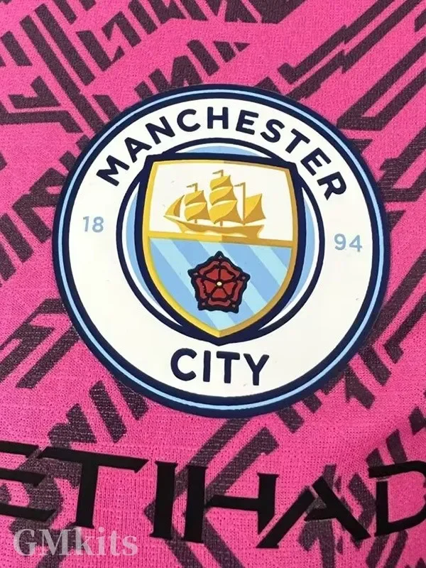 25-26 Man City Pink Purple Player Version Training shirts